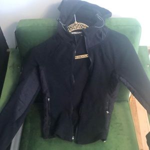 Abercrombie and Fitch XS black fleece hoodie